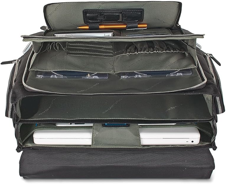 PIQUADRO Cartella lavoro nylon e pelle CA1045LK/TM - immagine 2