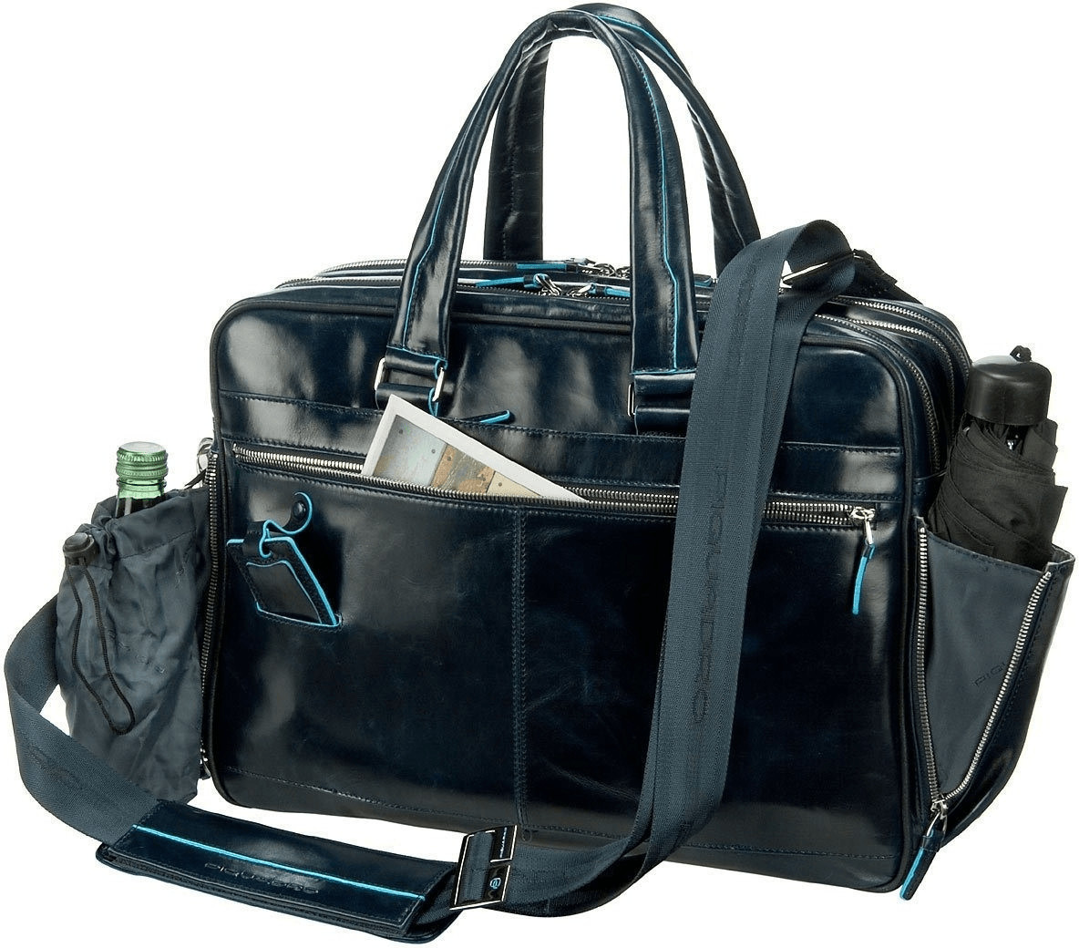 PIQUADRO Cartella 2 manici espandibile CA2765B2/B - immagine 3