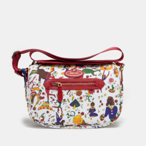 PIERO GUIDI Hobo bag/tracolla rossa Magic Circus
