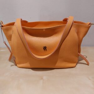 BRUNO ROSSI Borsa shopper in pelle