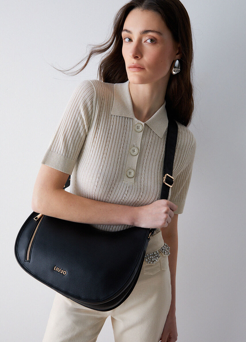 LIU JO Hobo media con zip - immagine 8